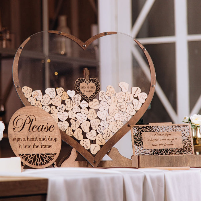 Add a Box + Sign + Wall Mount - Wedding by Eli