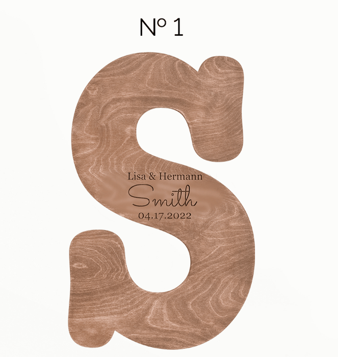 Font of Letter - Wedding by Eli