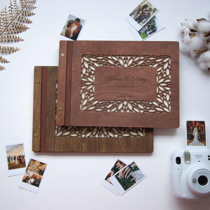 Personalized Photo Album, Polaroid Guest Book - Wedding by Eli