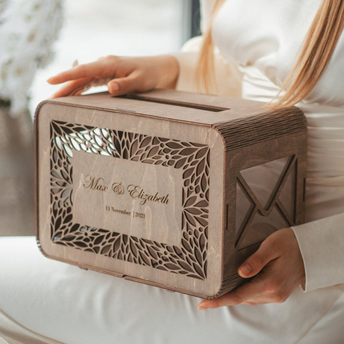 Wedding Card Box Design for Envelopes - Wedding by Eli