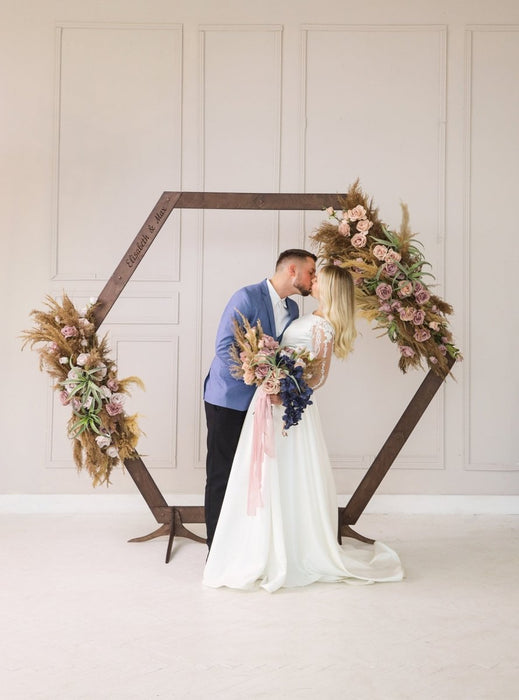 Wedding Arch Hexagon - Wedding by Eli