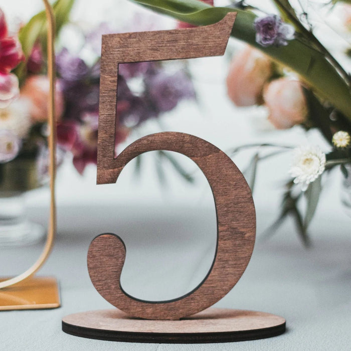 Wedding Table Numbers - Wedding by Eli