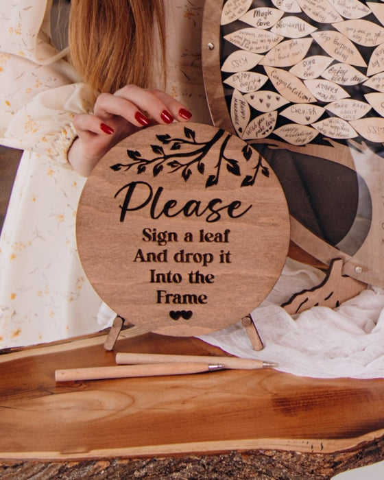 Add a Box + Sign - Wedding by Eli