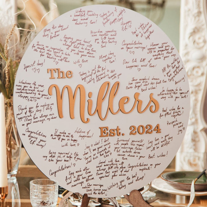 Color of Letter - Wedding by Eli
