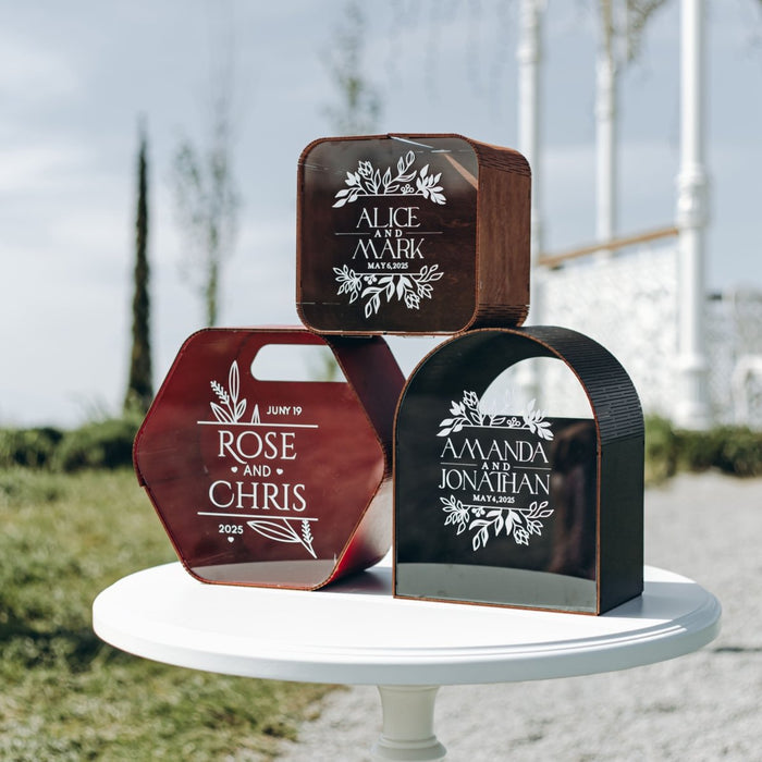 Gift Box Ring Bearer Gifts Wedding Keepsake Box Personalised