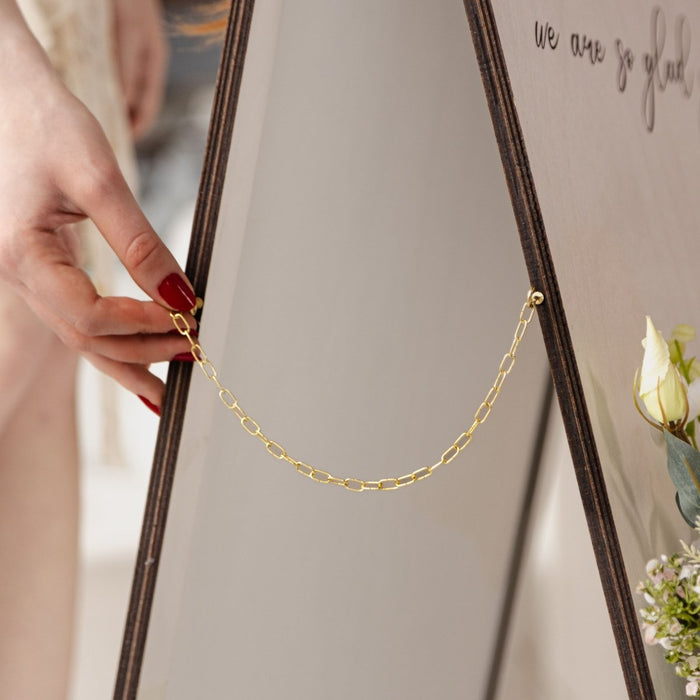 Flower Wedding Welcome Sign, Floral Box Welcome Sign - Wedding by Eli