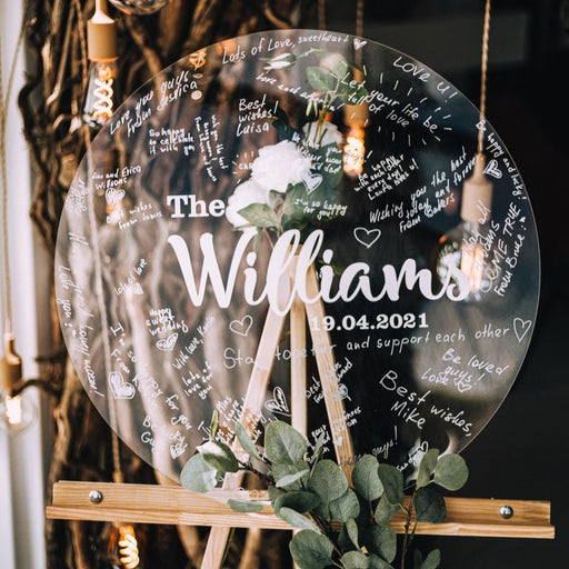 Form of Guest Book - Wedding by Eli