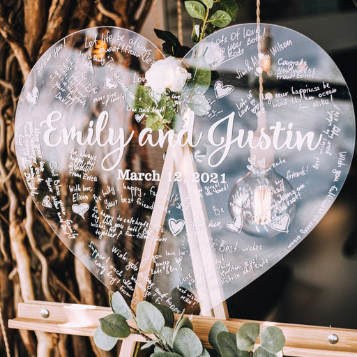 Form of Guest Book - Wedding by Eli