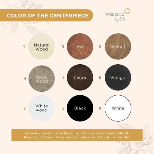 Сenterpiece Color - Wedding by Eli