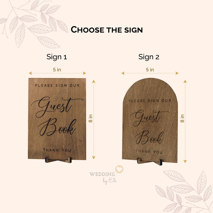 Stand + Sign - Wedding by Eli