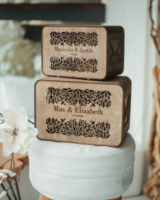 Wedding Card Box Design for Envelopes - Wedding by Eli