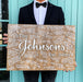 Wedding Guest Book Alternative - Board - Wedding by Eli