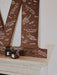 Wedding Guest Book Personalized Letter in Colors - Wedding by Eli