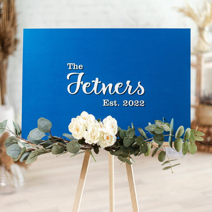 Wedding Guest Book Alternative Colors - Board - Wedding by Eli