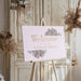 Wedding Welcome Sign Minimalist - Wedding by Eli