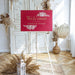Wedding Welcome Sign Minimalist - Wedding by Eli