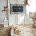 Wedding Welcome Sign Minimalist - Wedding by Eli
