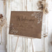Wedding Welcome Sign Minimalist - Wedding by Eli